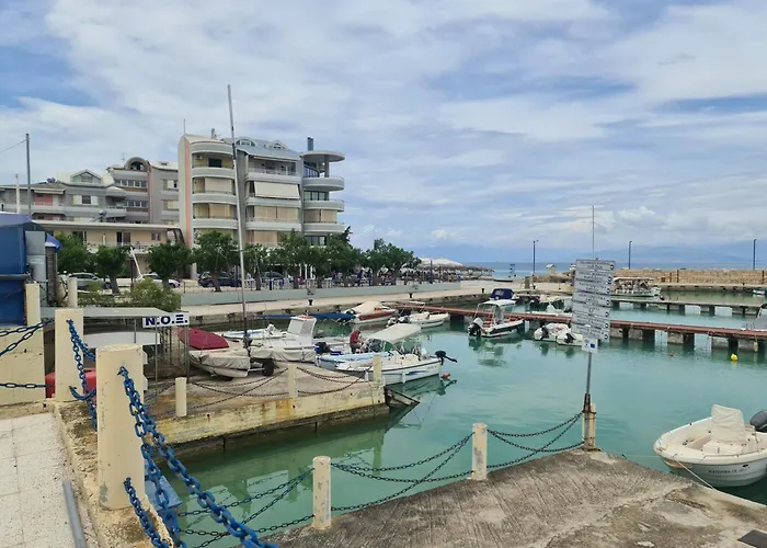 Seaside In Xilokastro - Ammos Beige By Kottas Appartement *