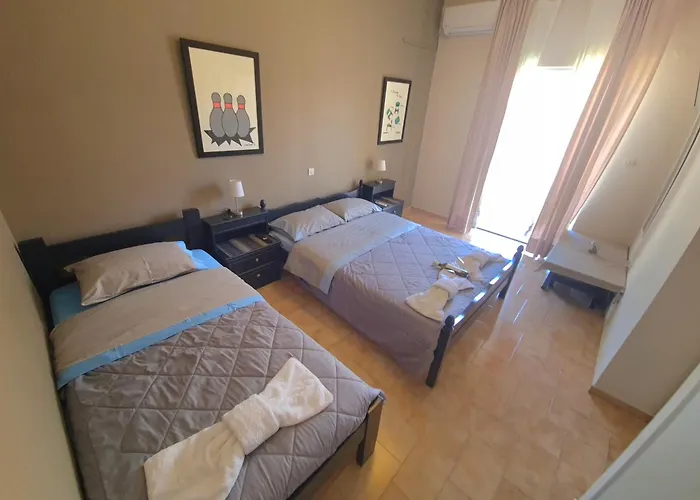 Seaside In Xilokastro - Ammos Beige By Kottas Appartement